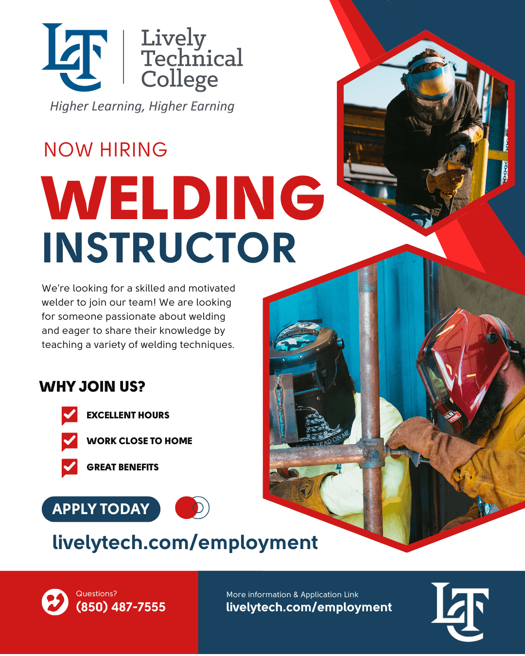 Employment Lively Technical College