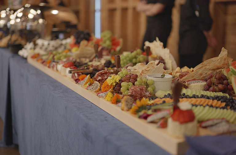 guests were treated to culinary delights prepared by Lively’s own Culinary Arts program