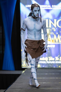 Another image of the cosmetology hair show at Lively Technical College